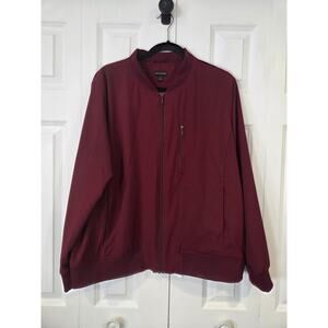 Banana Republic Women’s Lightweight Bomber Jacket Wine Size XL